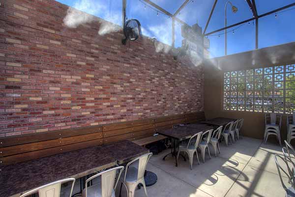 phoenix restaurant patio misting system